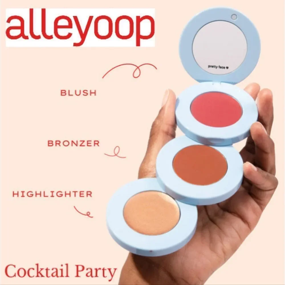 AlleyOop Stackable Blush, Bronzer & Highligher Trio Cocktail Hour